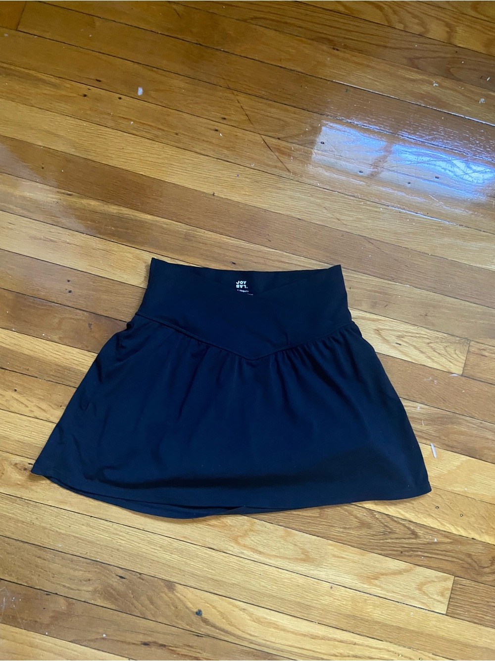 JoyLab Black Mini Skirt with Flared Hem